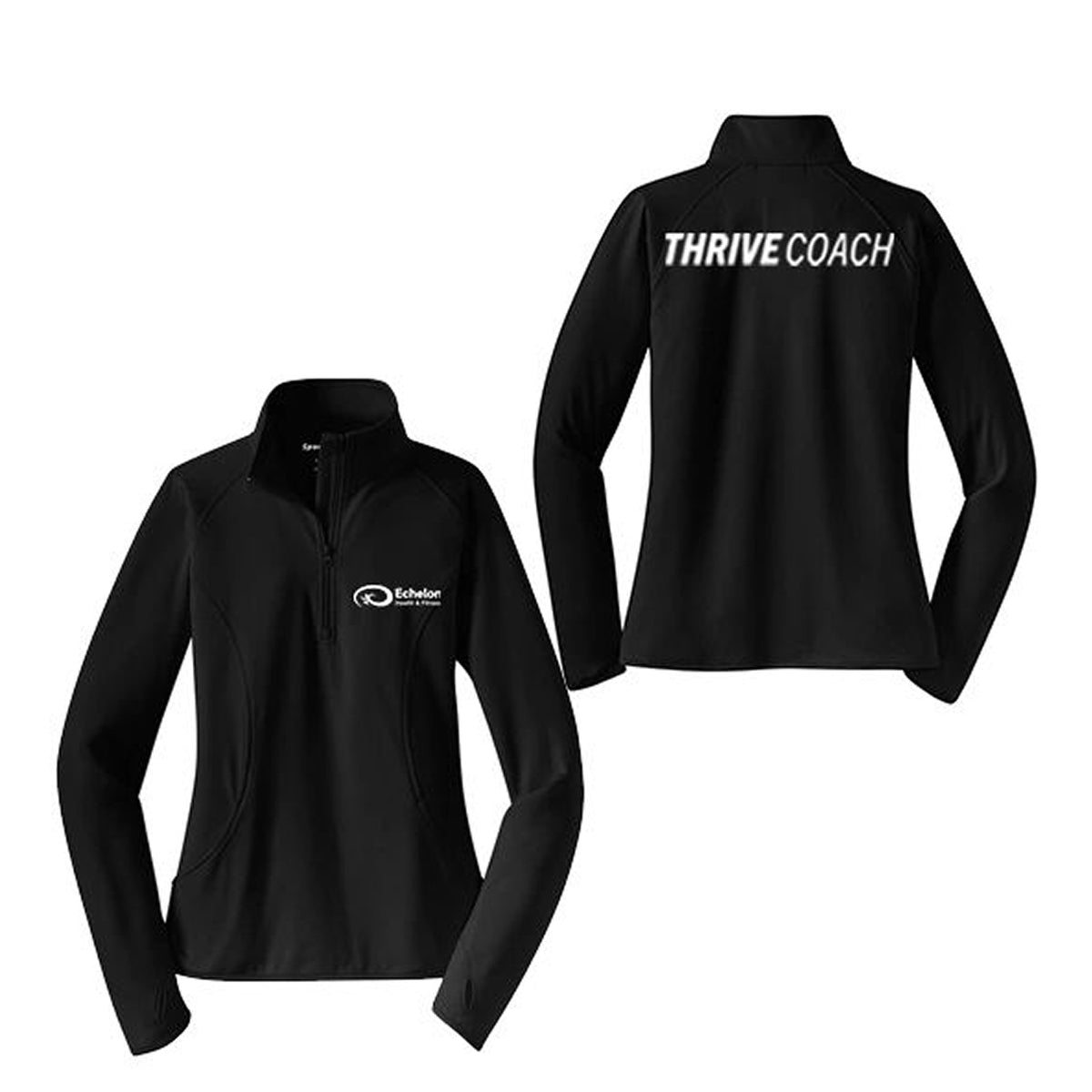 Echelon Ladies Thrive Coach Stretch 1/2-Zip Pullover