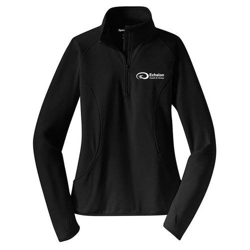Echelon Ladies Front Desk/Kids Club 1/2-Zip Pullover
