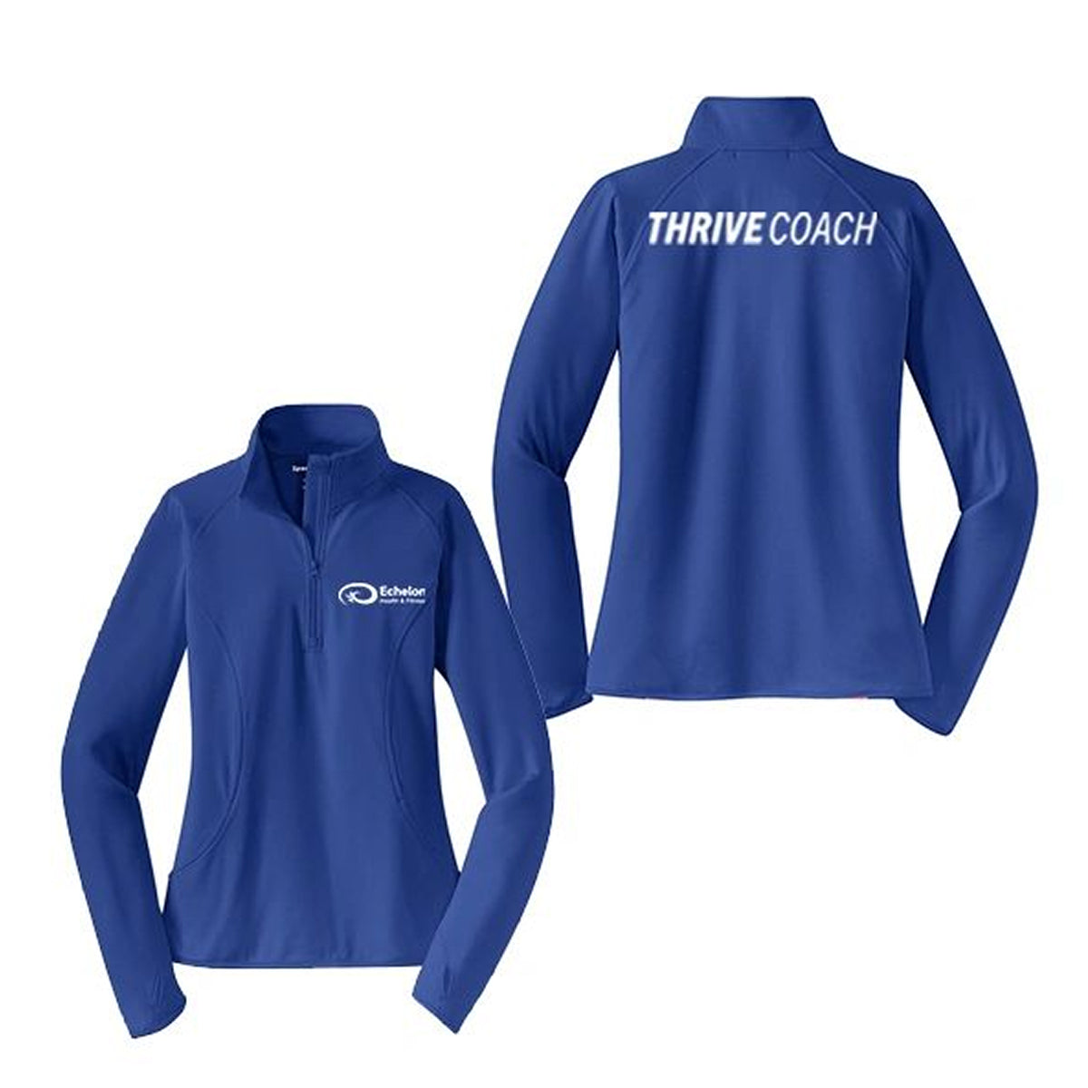 Echelon Ladies Thrive Coach Stretch 1/2-Zip Pullover