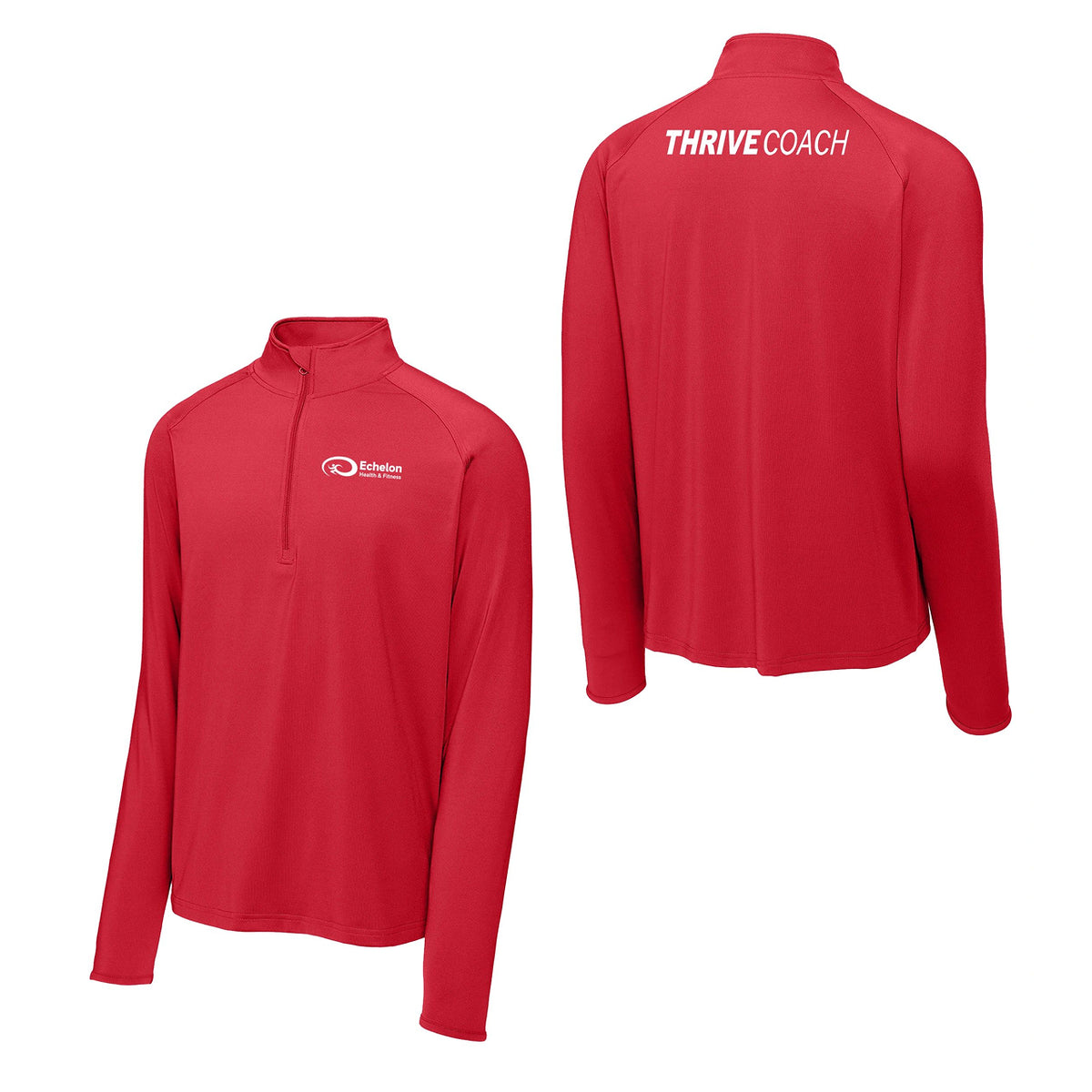 Echelon Men’s Thrive Coach Stretch 1/2-Zip Pullover