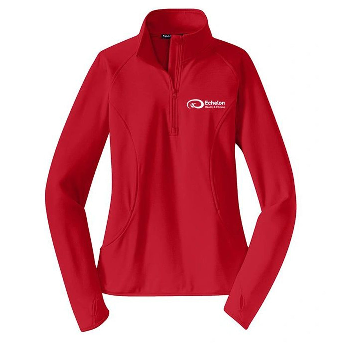 Echelon Ladies Front Desk/Kids Club 1/2-Zip Pullover