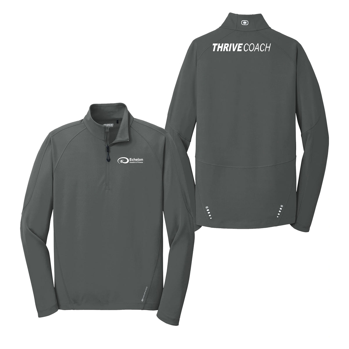 Echelon Men’s Thrive Coach Long Sleeve 1/4-Zip