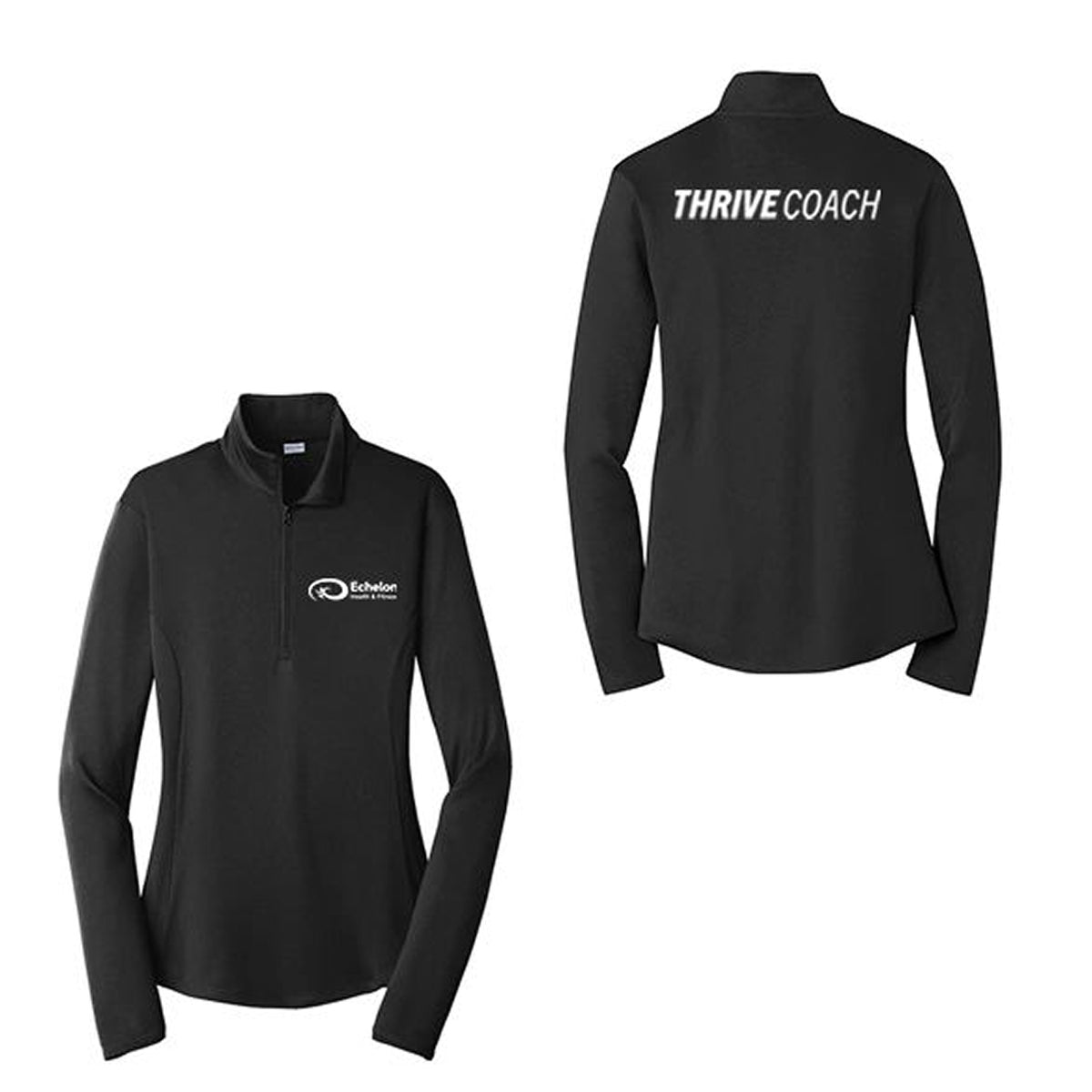 Echelon Ladies Thrive Coach 1/4-Zip Pullover