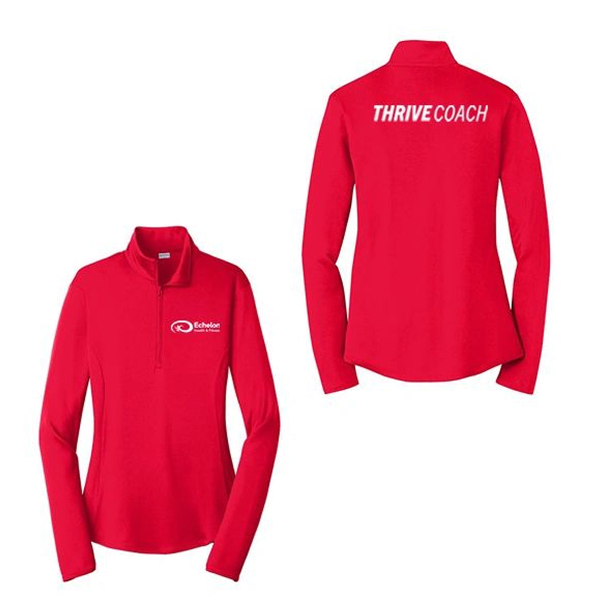 Echelon Ladies Thrive Coach 1/4-Zip Pullover