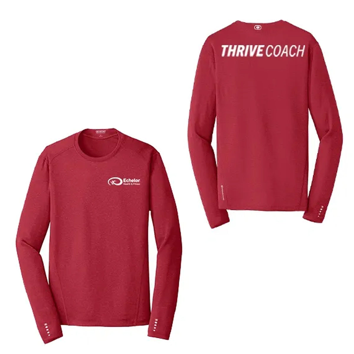 Echelon Men’s Thrive Coach Long Sleeve Pulse Crew