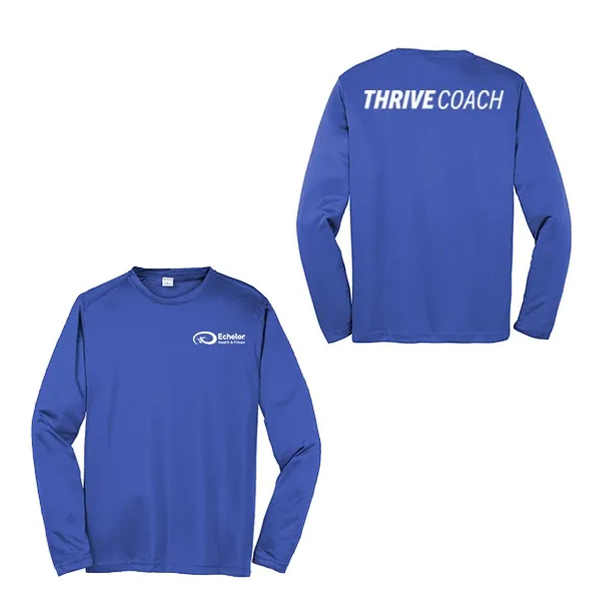 Echelon Men's Thrive Coach Long Sleeve Tee