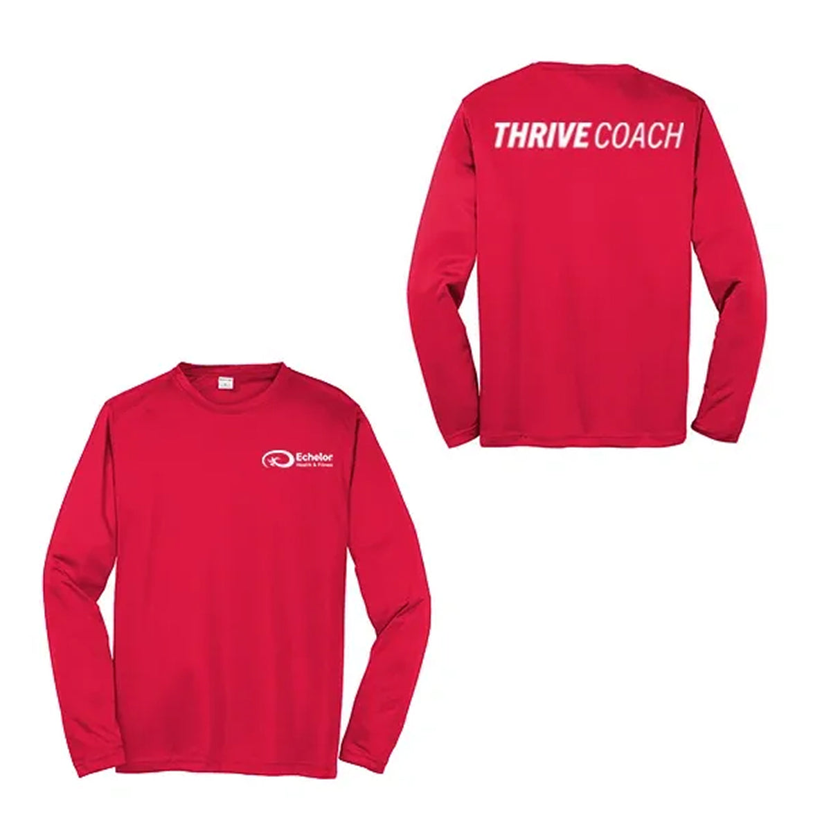 Echelon Men's Thrive Coach Long Sleeve Tee