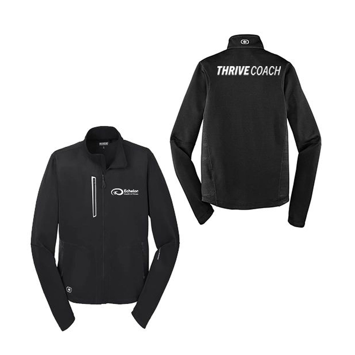 Echelon Men's Thrive Coach Men’s Fulcrum Full-Zip