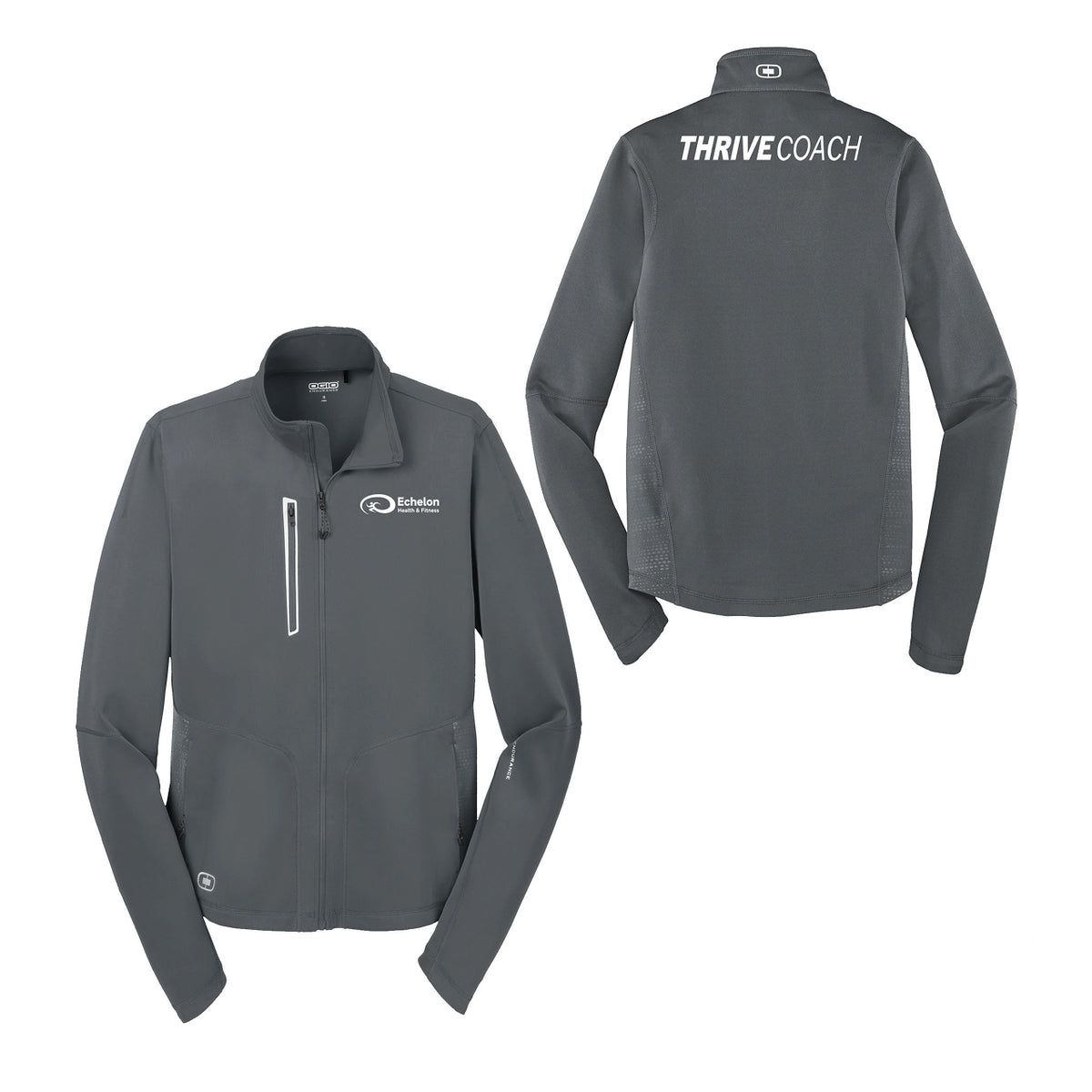 Echelon Men's Thrive Coach Men’s Fulcrum Full-Zip