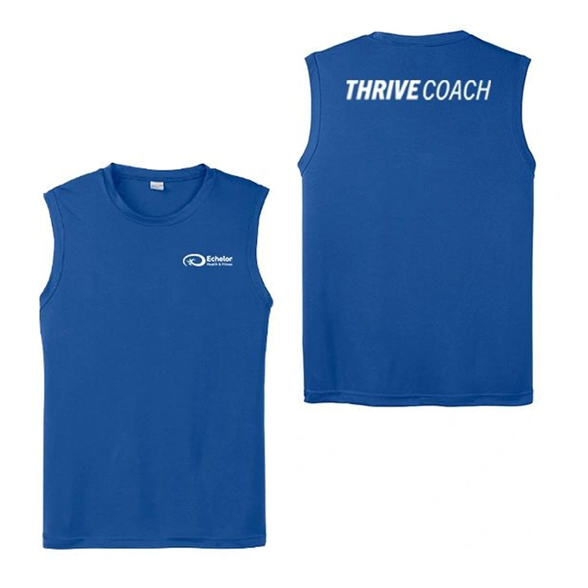 Echelon Men's Thrive Coach Sleeveless Tee