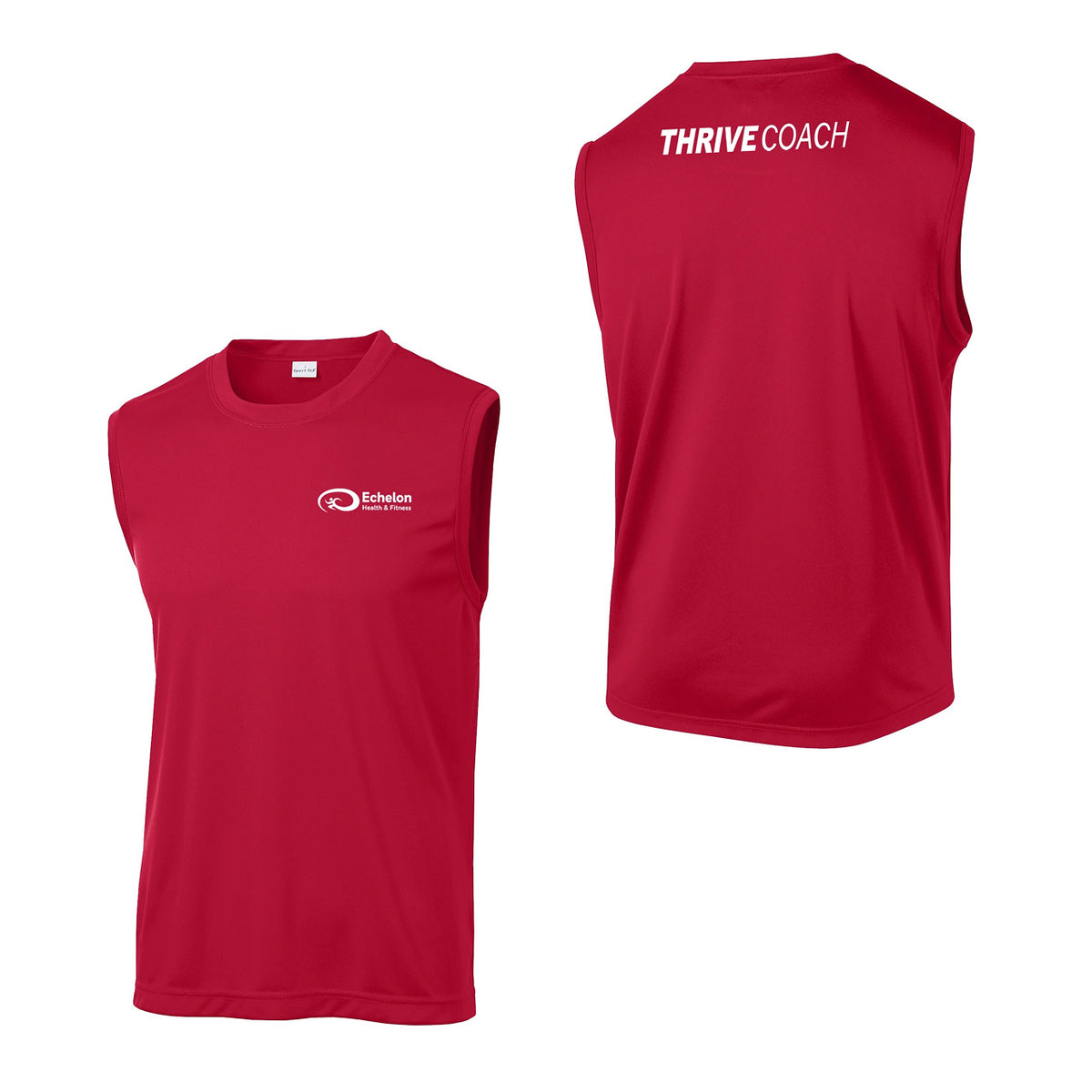 Echelon Men's Thrive Coach Sleeveless Tee