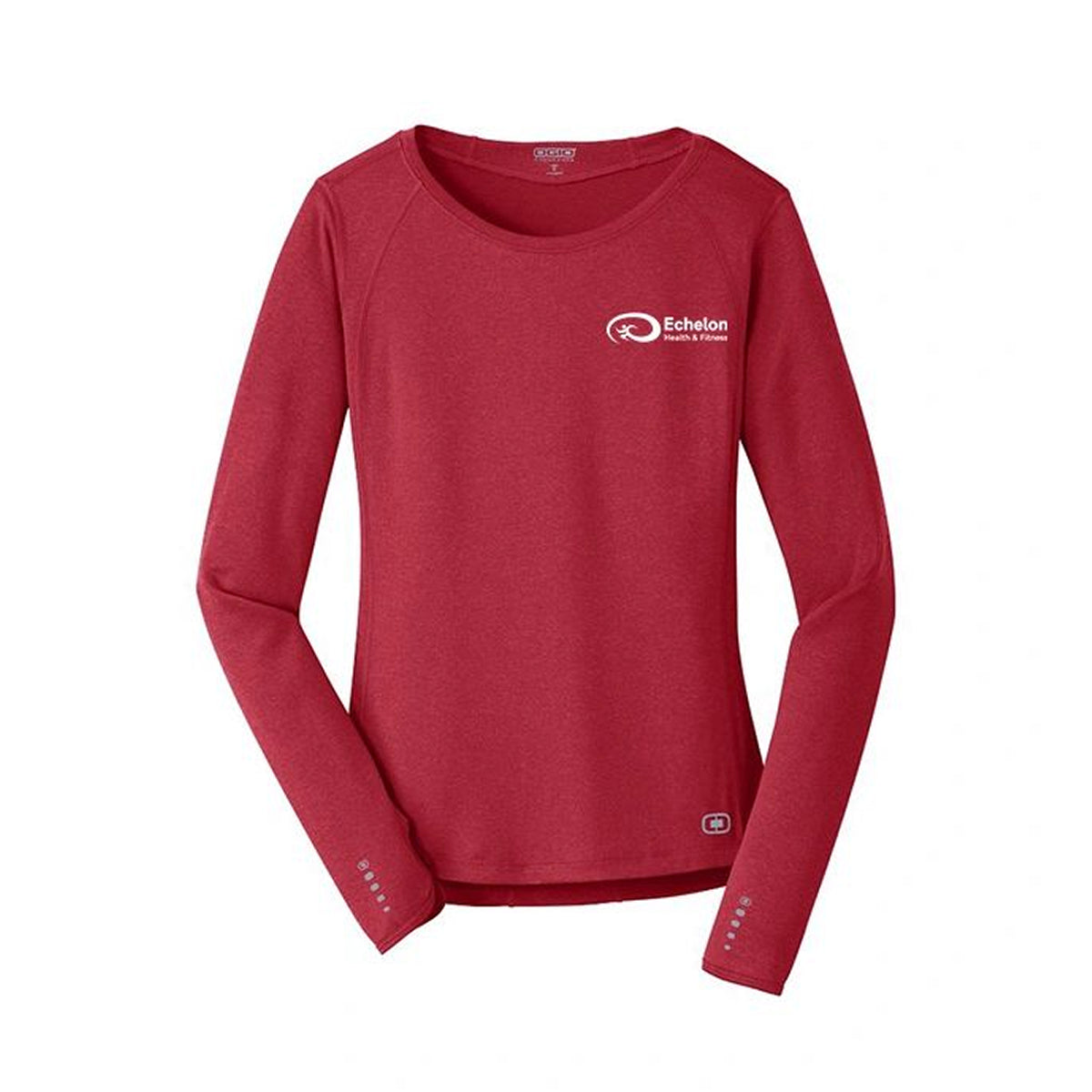 Echelon Ladies Front Desk/Kids Club Long Sleeve Crew
