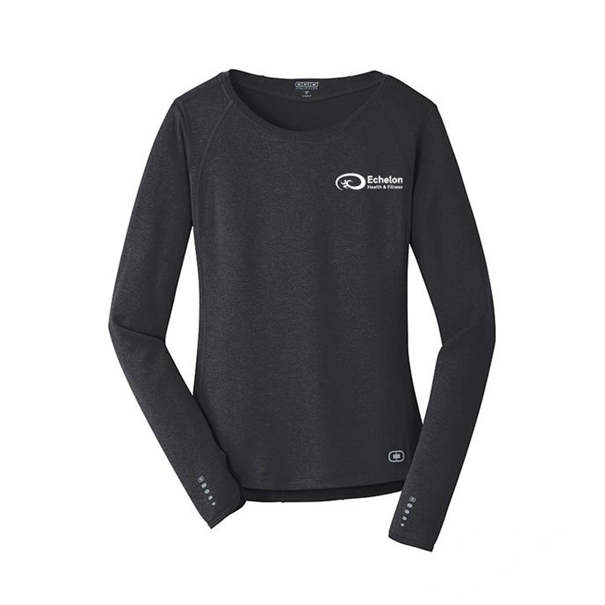 Echelon Ladies Front Desk/Kids Club Long Sleeve Crew
