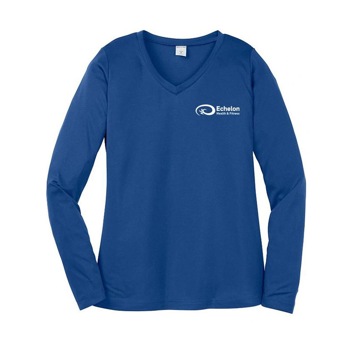 Echelon Ladies Front Desk/Kids Club Long Sleeve V-Neck Tee